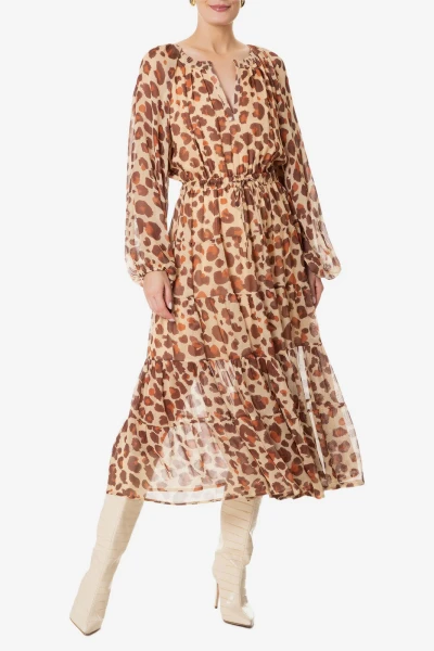VESTIDO OVER Animal Print