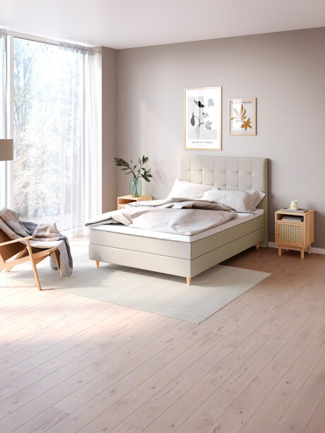 Cama cont 2 Plazas 140x200 GOLD C5 Dreamz sand-91 Cama cont 2 Plazas 140x200 GOLD C5 Dreamz sand-91