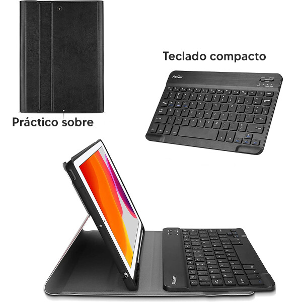 Tablet Intouch Con Teclado Y Mouse 3g Dual Sim 10" 32 Gb TABLET INTOUCH 10 Q32T ESTUCHE NEGRO