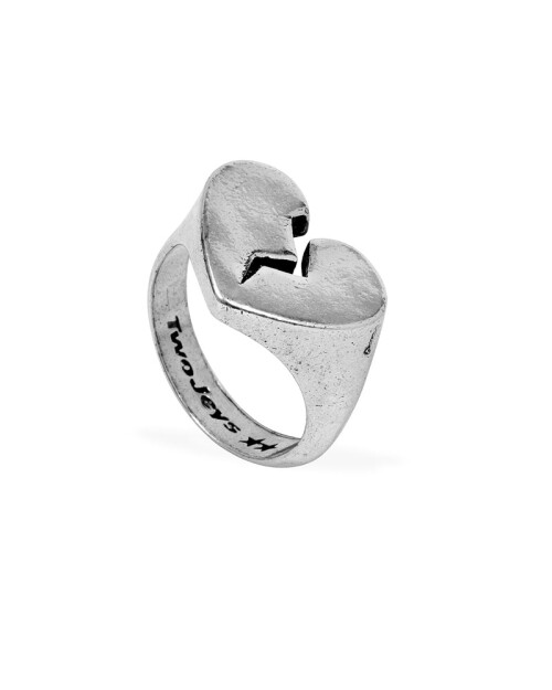 TwoJeys Anillo Broken Heart Plata TwoJeys Anillo Broken Heart Plata