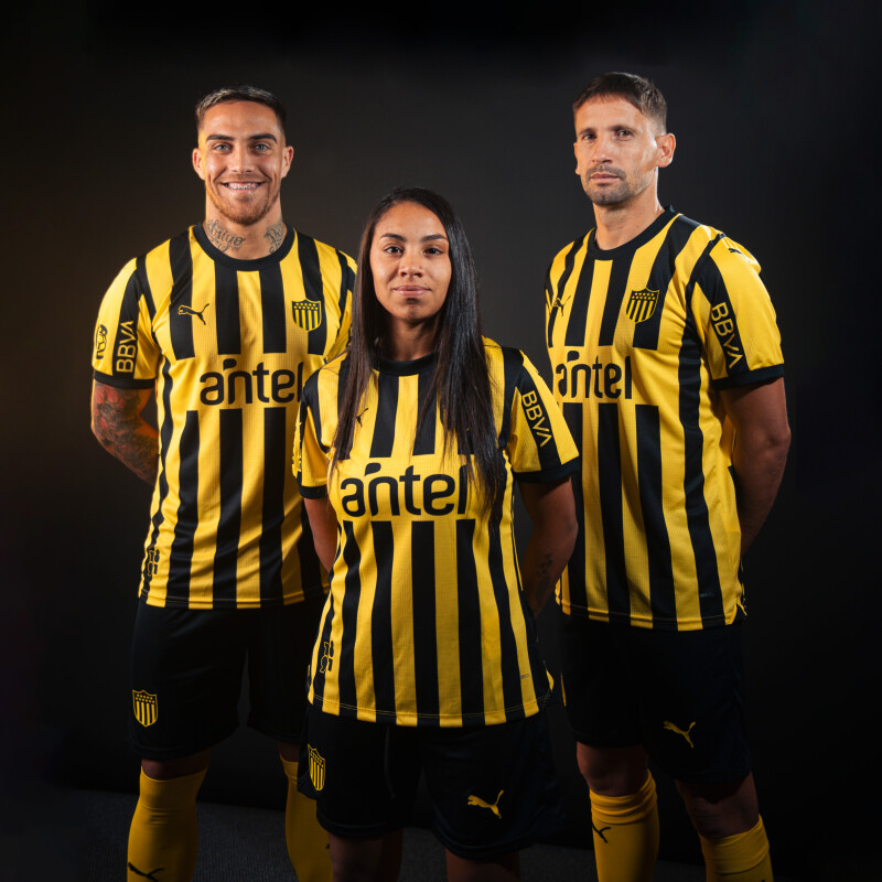 Camiseta Unisex Puma Peñarol 24 Amarillo - Negro