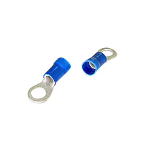 Terminal anillo M4 1,30-2,60mm² azul preciox100un. HR0403