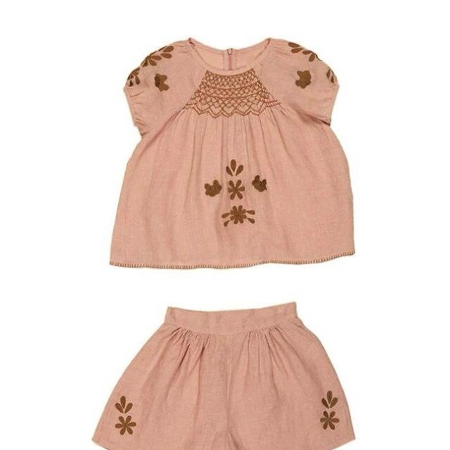 Conjunto Boho Rosa Viejo Conjunto Boho Rosa Viejo