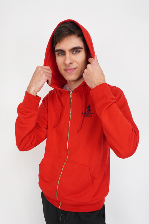 Campera Deportiva Rojo