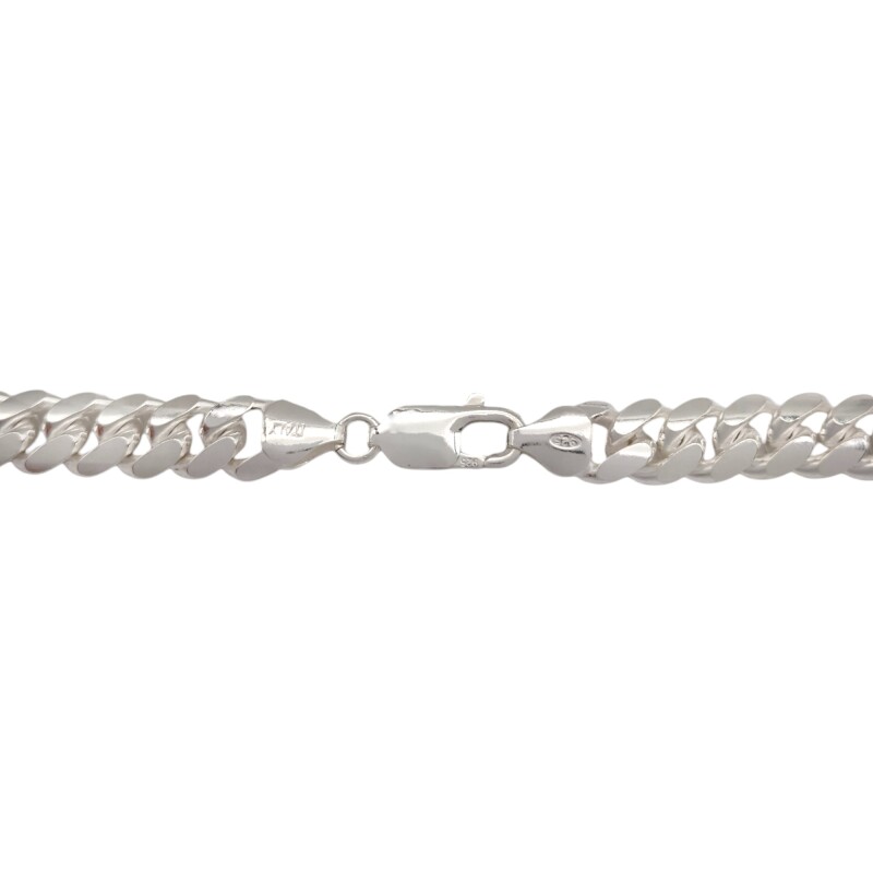 Cadena Cubana-Plata 925-Sin Piedra-CD3070 sinpiedra