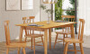 Juego de Comedor 4 Sillas - Udine Natural