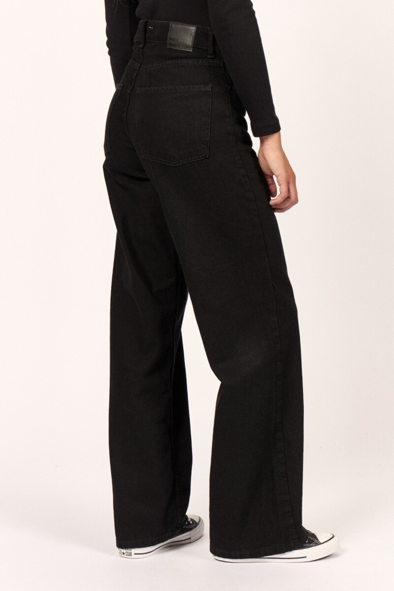 JEAN FREE WIDE BLACK J-negro