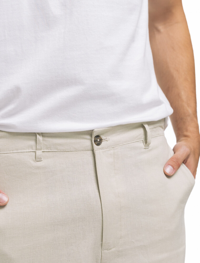 Bermuda Lino Lanai Beige