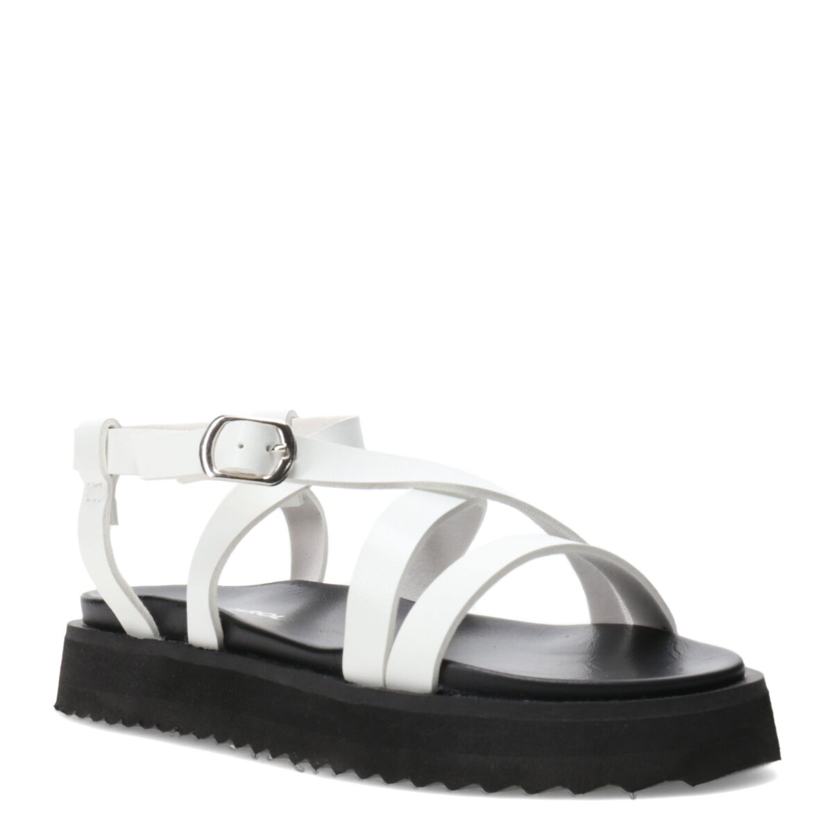 Sandalias de Niña MINI Miss Carol Califa con Hebilla - Blanco 