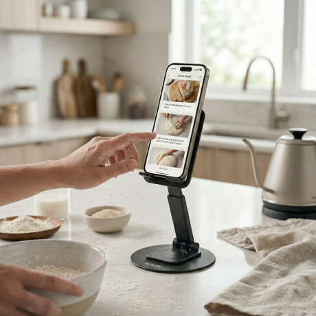 Soporte de celular Klasse 360 grados | Color negro Soporte de celular Klasse 360 grados | Color negro