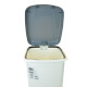 Tarro de residuos 40L con pedal BLANCO