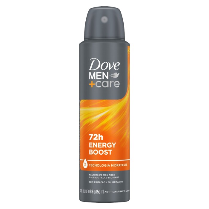DOVE MEN AER AP ENERGY BOOST 150ML única