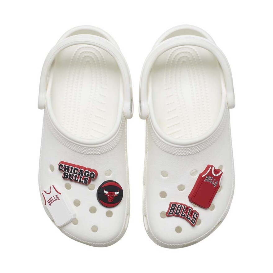 Jibbitz NBA Chicago Bulls 5 Pack Multicolor