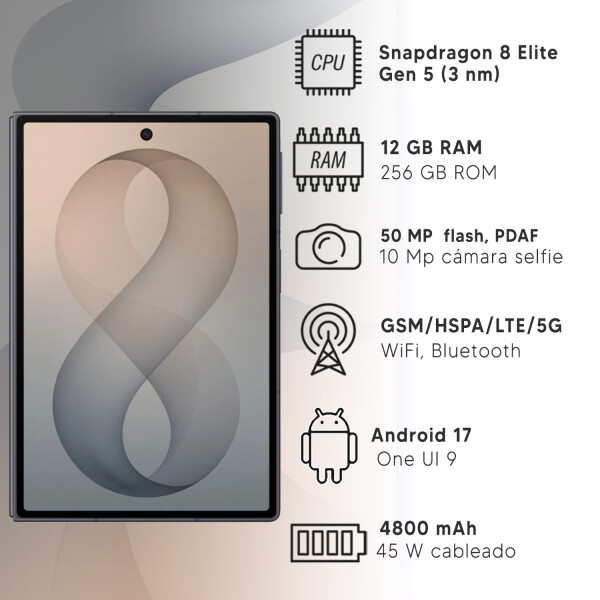 Samsung Galaxy Z Fold 8 12/256gb 5g + Regalo LAVANDA