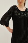 Vestido Charles Embro Negro