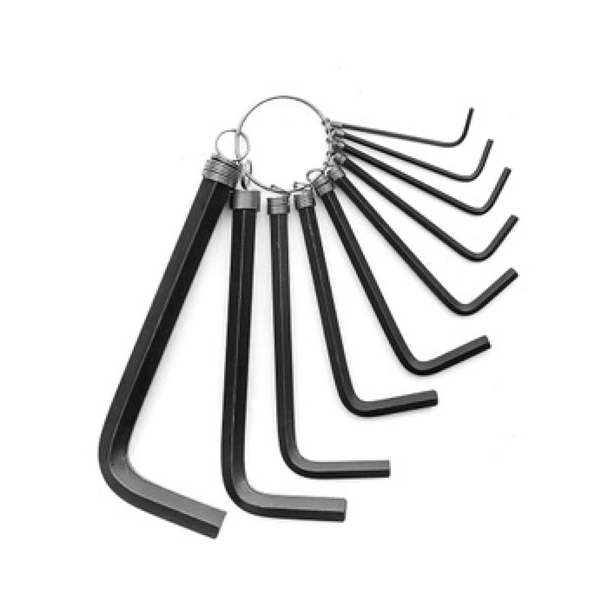TOLSEN JUEGO LLAVES ALLEN HEXAGONALES JUEGO 10 PIEZAS 