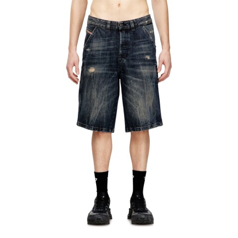 Short Para Hombre D-Livery-W-Short Short Azul oscuro