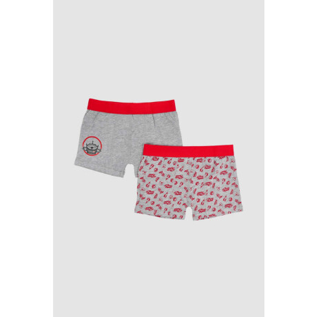 Pack x2 boxer marvel/disney Rojo