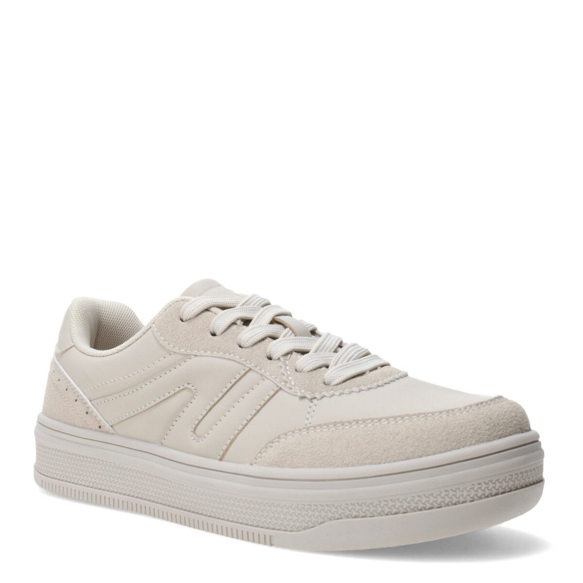 Deportivo LILYAN con plataforma MissCarol - Beige 