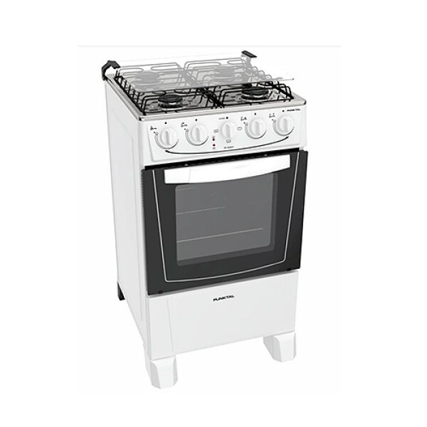 COCINA PUNKTAL PK-509CO 4H + HE Combinada Blanca Sin color