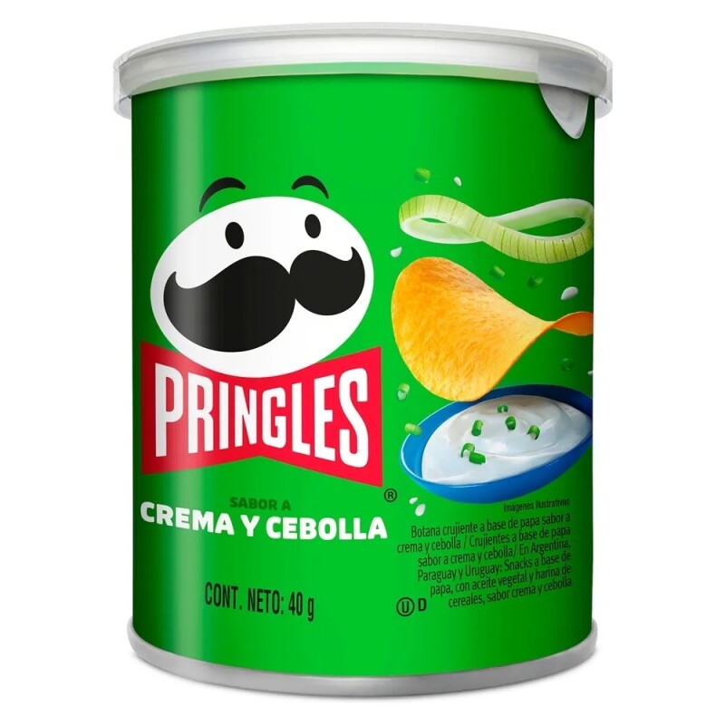 Pringles Crema Y Cebolla 40 Grs. Pringles Crema Y Cebolla 40 Grs.