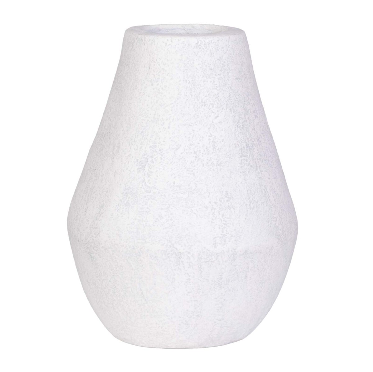 JARRÓN KENDANG - CERAMICA NATURAL-BEIGE CREMA 