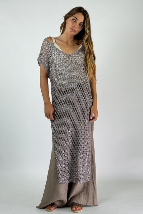 VESTIDO HIEDRA Vison