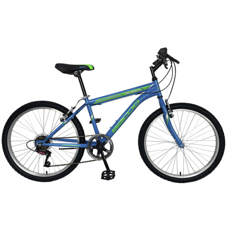 Bicicleta Baccio Alpina Man Montaña rodado 24 con 21 cambios TURQUESA