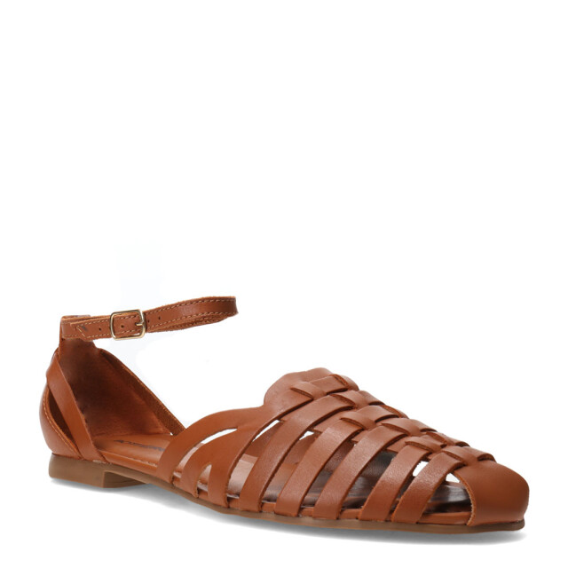 Zapatos de Mujer Bottero Tiras Marrón Caramelo