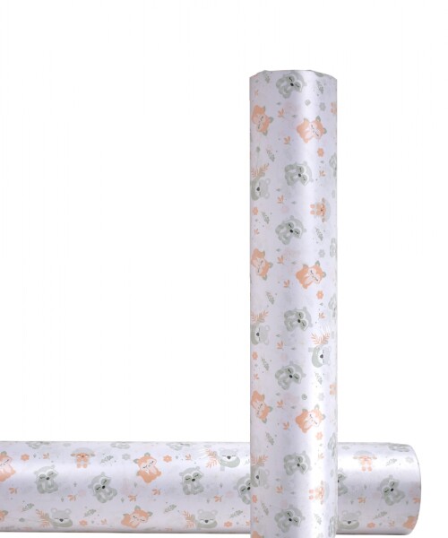 Papel Regalo Bobina 60cm x 100mts BABY