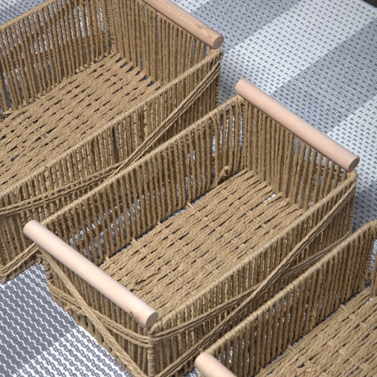 Cesto fibras naturales - S 