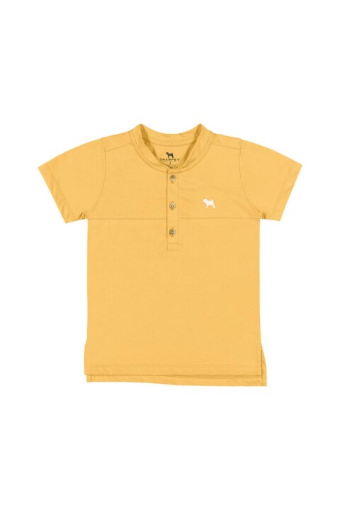 Camiseta Mangas Corta - Amarillo Camiseta Mangas Corta - Amarillo
