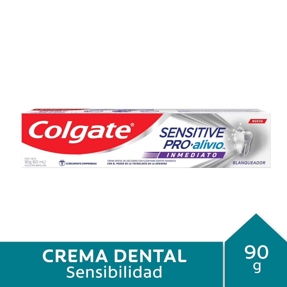 Pasta Dental Colgate Sensitive Immediate Whitening 90 G 