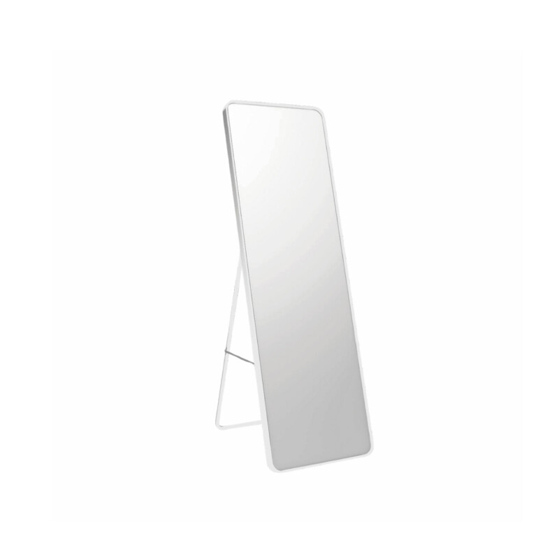 Espejo de pie o pared Glamour Lumax 160x50 cm living dormitorio Blanco