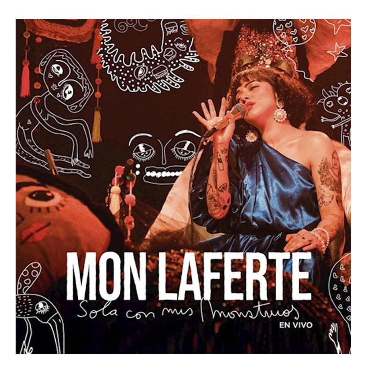 Laferte Mon - Sola Con Mis Monstruos - Cd+dv 