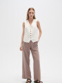 Pantalon Crescent Taupe Claro