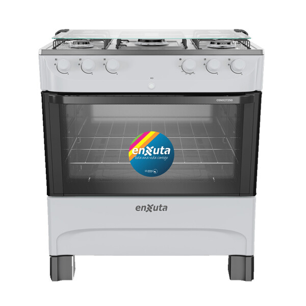 COCINA SUPERGAS 5 HORNALLAS BLANCA CON TERMOCUPLA ENXUTA COCINA SUPERGAS 5 HORNALLAS BLANCA CON TERMOCUPLA ENXUTA