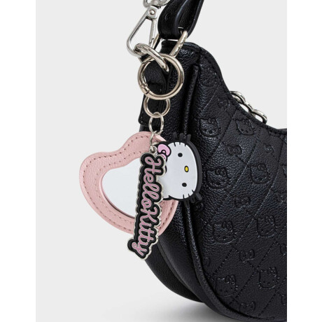 Cartera Con Relieve ''hello Kitty'' Combinacion Multicolor