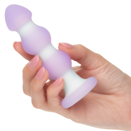 Plug Anal Vibrador Lavender Haze Beaded Probe Plug Anal Vibrador Lavender Haze Beaded Probe