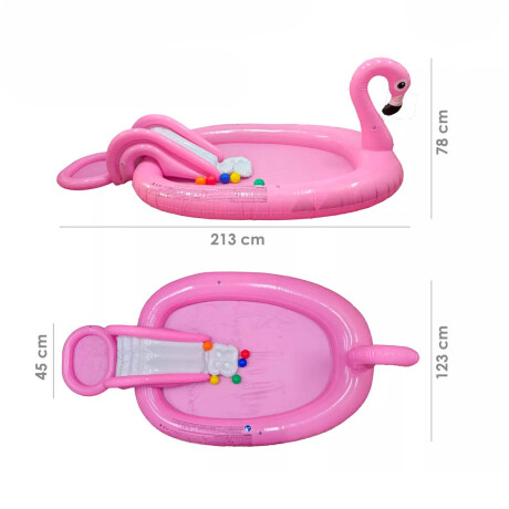 Piscina Jilong Centro De Juegos Inflable C/tobogán Piscina Jilong Centro De Juegos Inflable C/tobogán