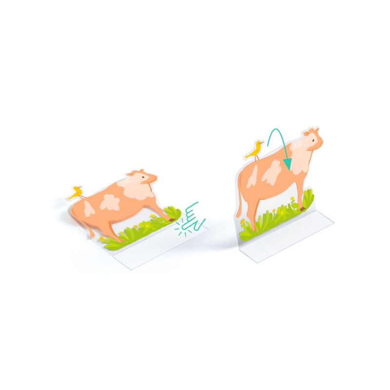 Sticker Escenas de granja 3D con pegatinas de Djeco Sticker Escenas de granja 3D con pegatinas de Djeco