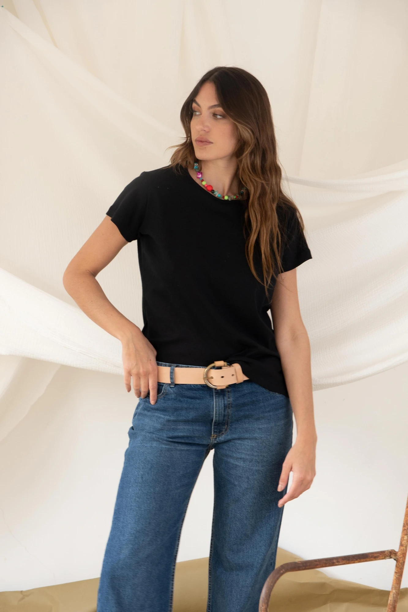 T-Shirt negro l