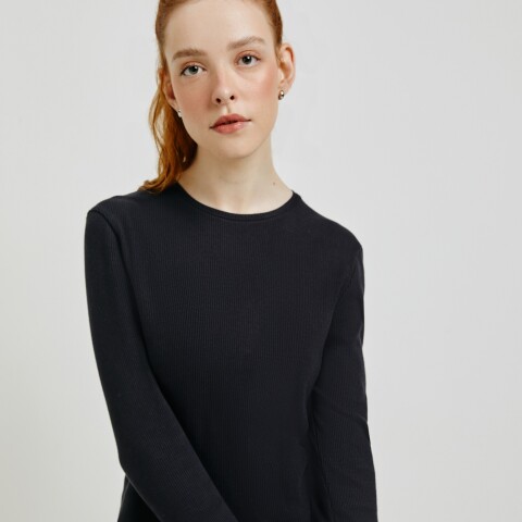 BLUSA ML FEM NEGRO