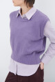 CHALECO BASE LILA