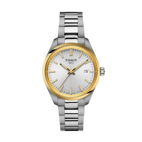 Reloj Tissot PR 100 34mm de Acero T1502102103100 Reloj Tissot Pr 100 34mm De Acero T1502102103100