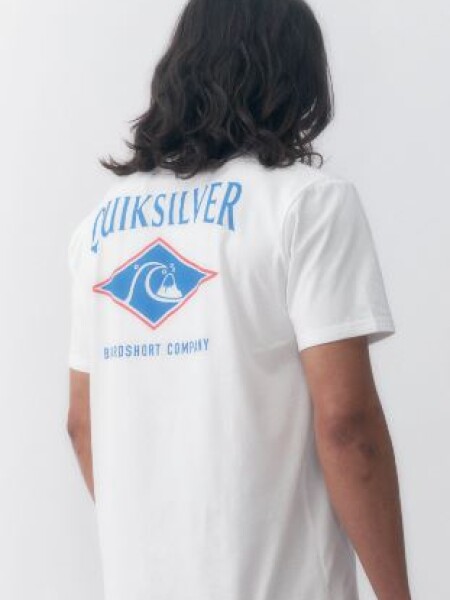 T-SHIRT QUIKSILVER 40605 BLANCO