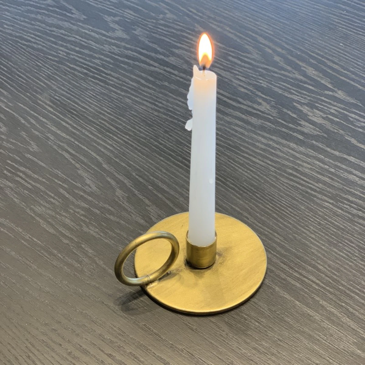 Candelero Venatici Antique Bronce 