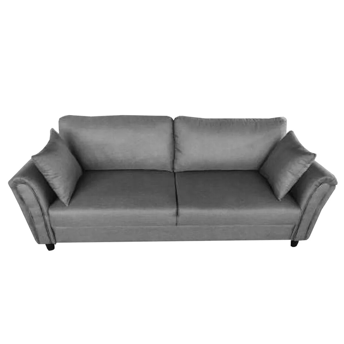 SOFÁ CAMA SILLÓN 3 CUERPOS - GRIS 