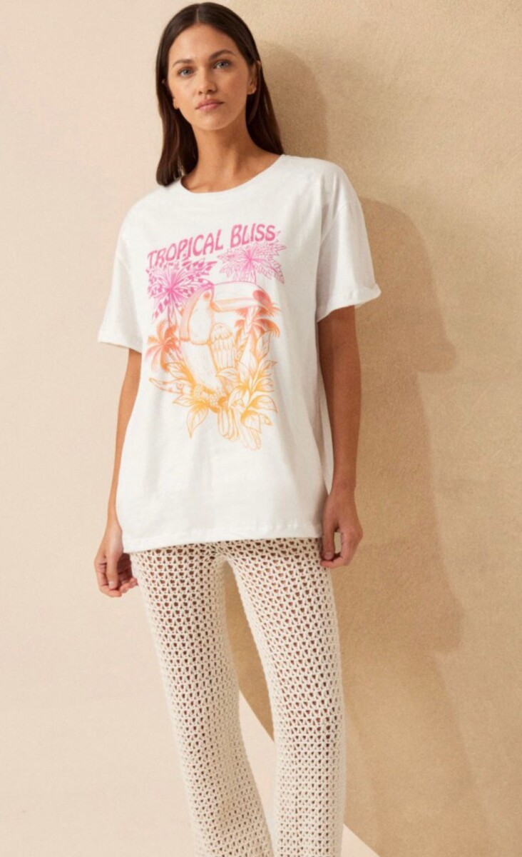 REMERA BLISS - BLANCO 