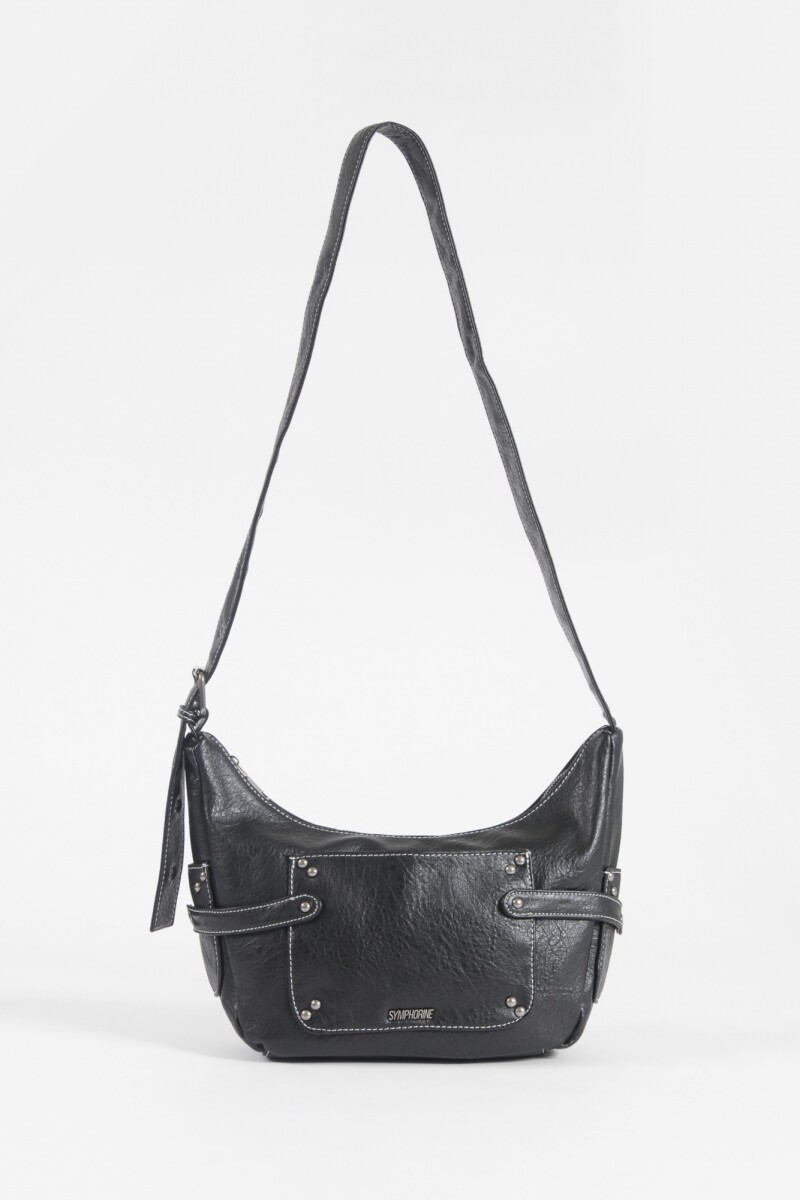 Bandolera soft bolsillo negro